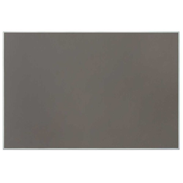 Corkboard, Blk, Forbo, 2 Door, 48x36"